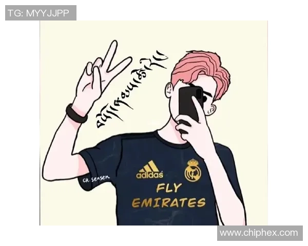 足球明星微信头像漫画创意设计展现球场魅力与个性风采